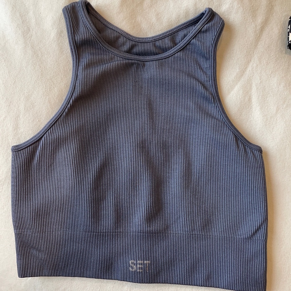 Set Active High Neck Sports Bra